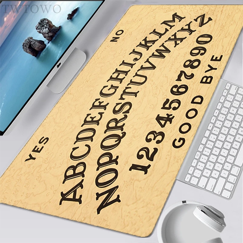 

Ouija Board Mouse Pad Gamer New HD Custom Large MousePads Desk Mats Carpet Gamer Laptop Soft Natural Rubber Mice Pad Mouse Mat