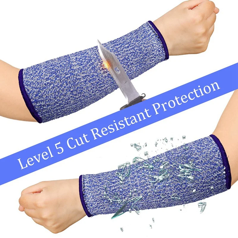 3 Pairs Arm Protectors For Thin Skin And Bruising Cut Resistant Forearm Sleeve Level 5 Arm Burn Protection Sleeve