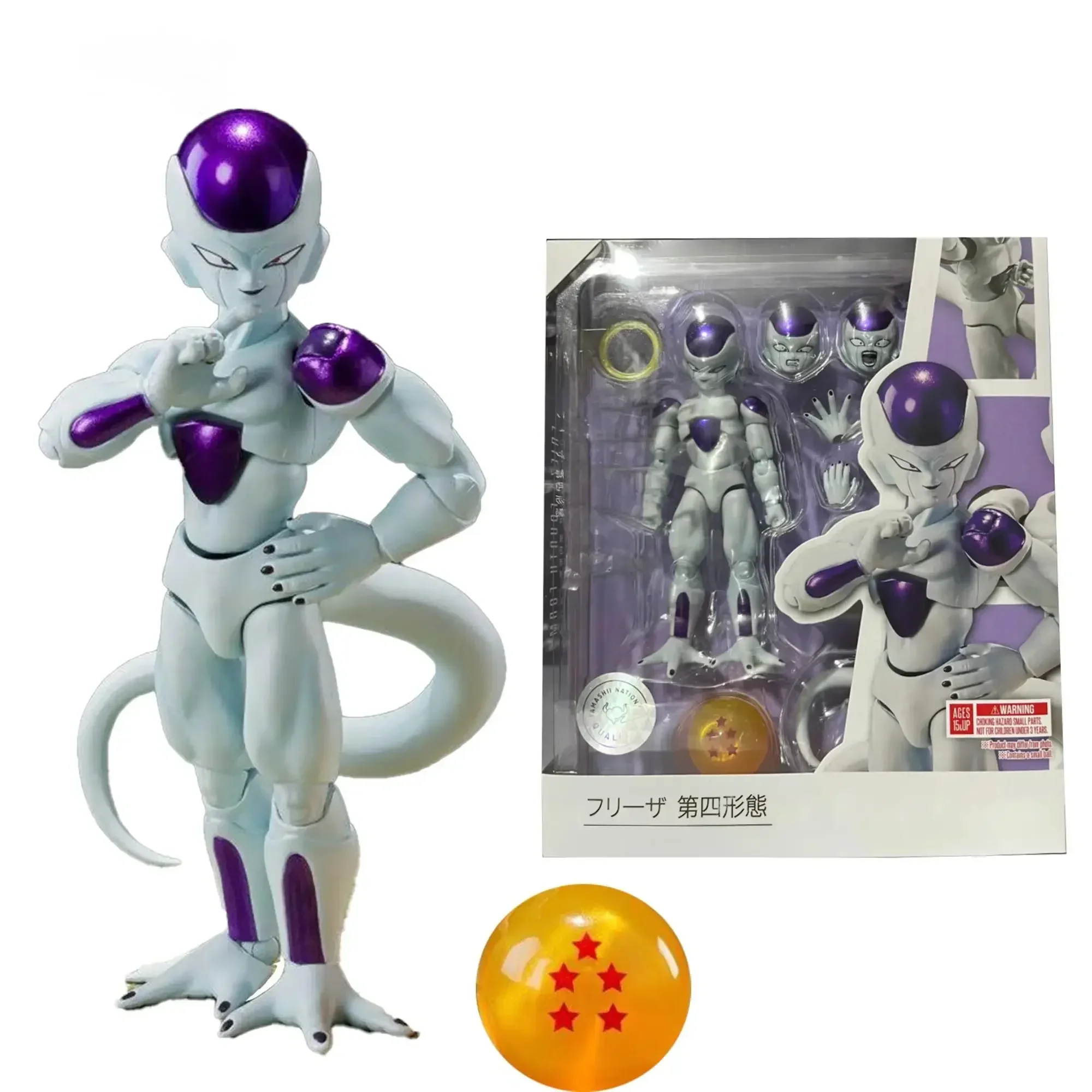 

12cm Dragon Ball Anime Figures Frieza Action Figure Statue Model Doll Collection Toys Gifts
