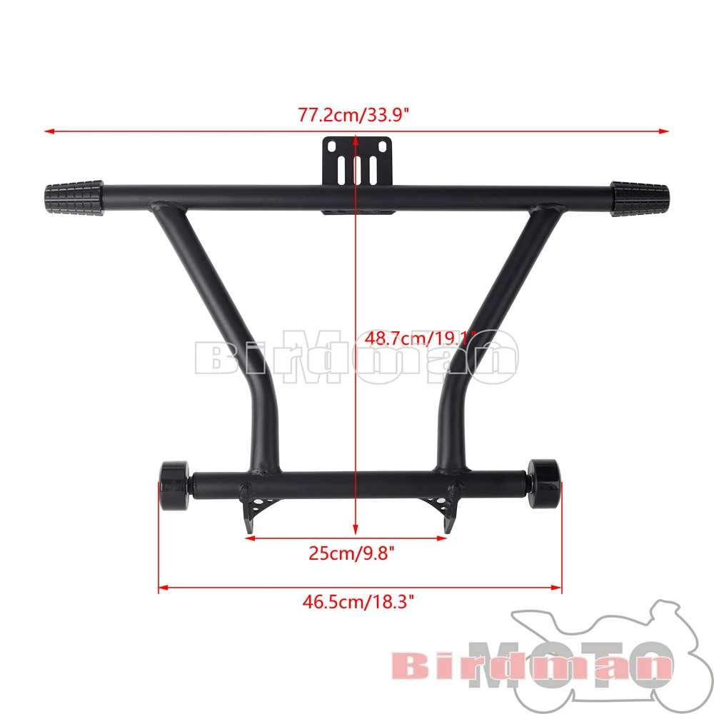 Motorcycle Front Highway Peg High 2 Step Crash Bar Engine Guard Crash Cage For HARLEY Softail Low Rider ST 117 FXLRST 2022 2023