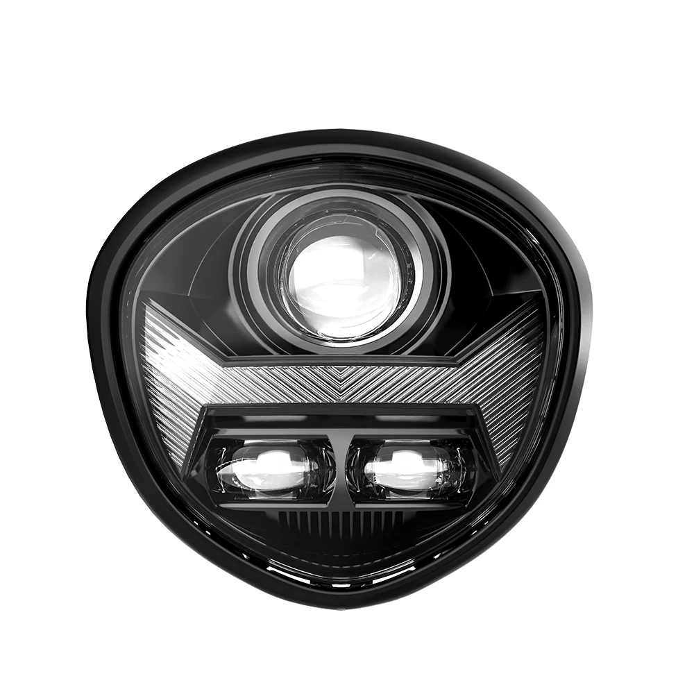 

STLFEmark Approved Motorcycle LED Headlight Headlamp 65W High Low Beam DRL for V Star 1300 XVS1300A Tourer 2010-2017