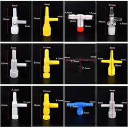 5~20Pcs Aquarium Air Line Tubing Fish Tank Oxygen Air Pump Volume Flow Control Valve Water Tanks Accessories