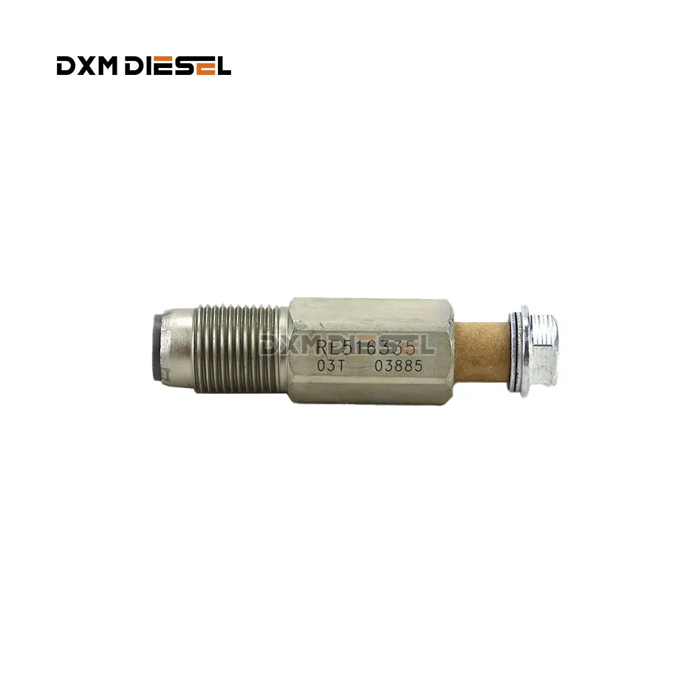 Válvula de alívio da pressão do combustível RE516335, 210K, 210LJ, 310J, 310K, 310SJ, 310SK, 315SJ, 315SK, 410J, 410K, 710J, 710K, novo