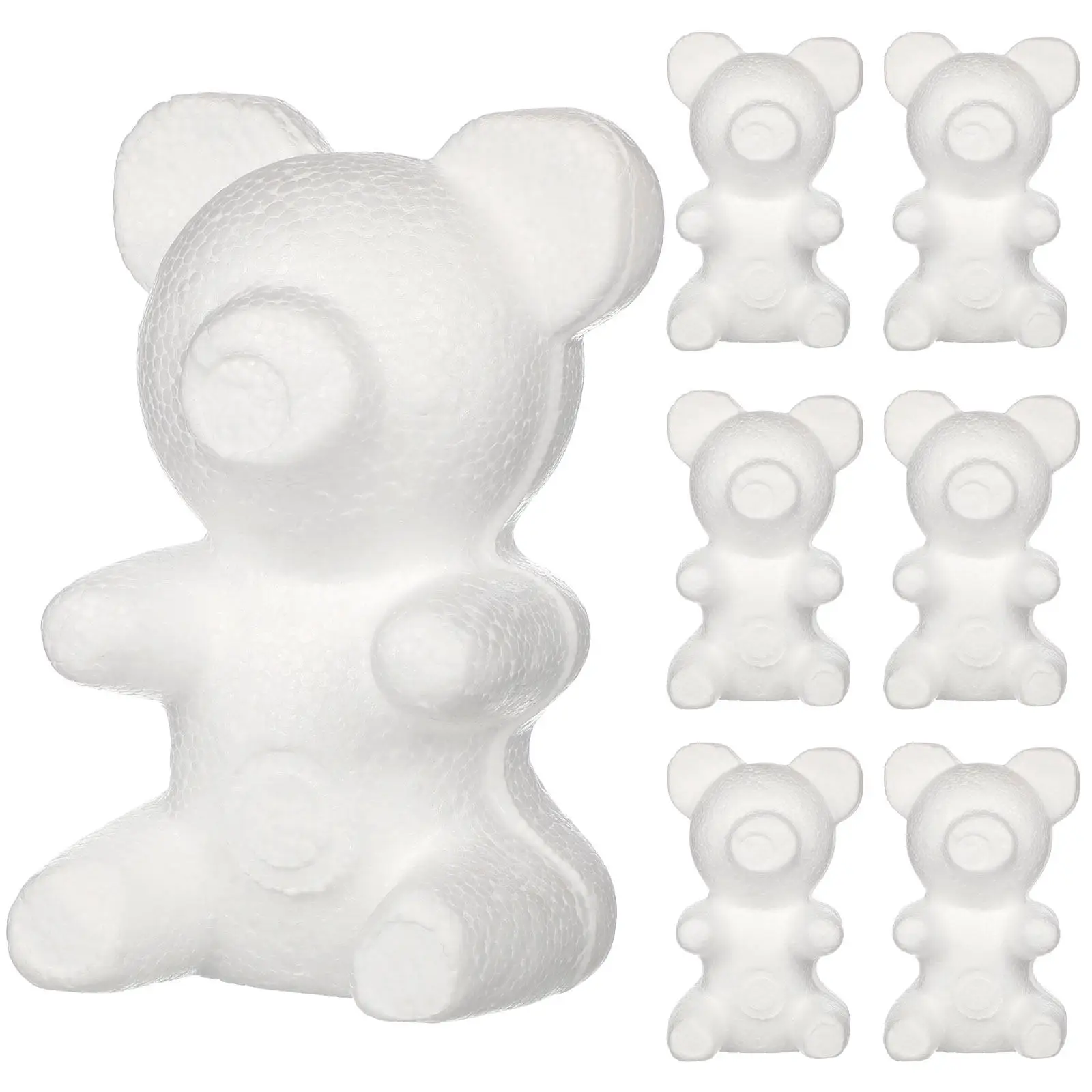 

6Pcs 20cm Bear DIY Craft Molds Creative Modelling Flower Arranging Wedding Party Valentine Decorations Bear DIY Craft