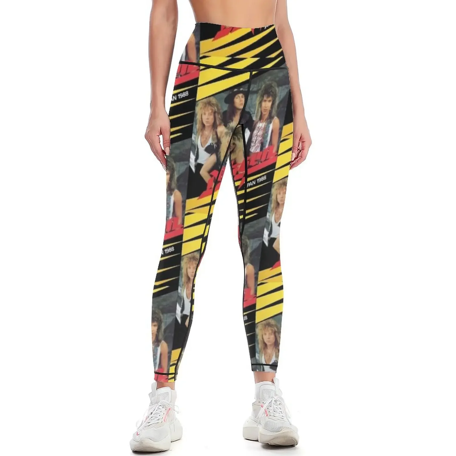 Zengkibar06 DOKKEN Unleashed In The East Tour 2016 Leggings Women's gym for girls Training pants Womens Leggings