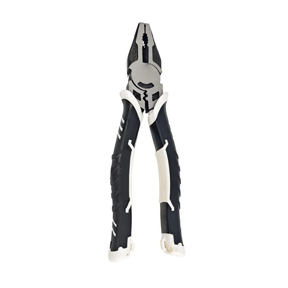 8 Inch Multi-Function Crimping Pliers for Electrical Crimping Cutting and Stripping in Residential and Commercial Use