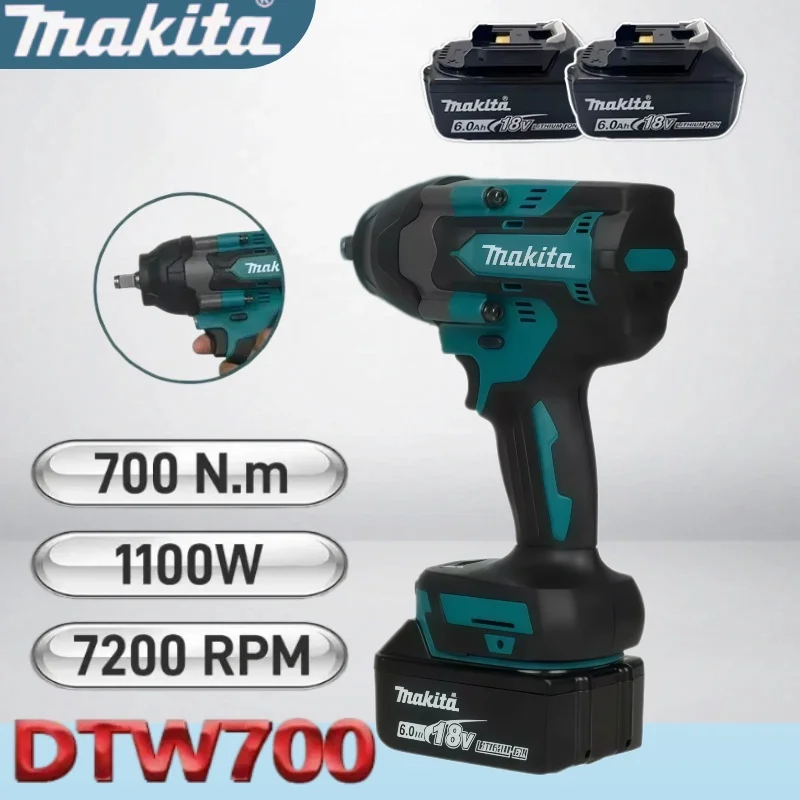 

Makita Large Torque Wrench DTW700 ToolBrushless Electric Wrench Cordless Drill Screwdriver Free Delivery Power Tool