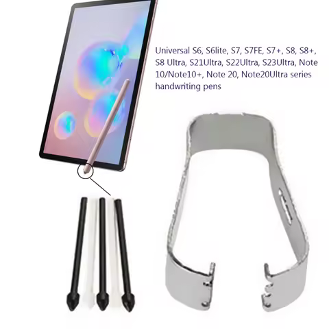 Replacement Pencil Tips for Samsung Galaxy Tab S6 S7 S21 S22 S23 Note 10 Plus 20 Ultra SPen Nibs with Removal Tweezer Refill Set