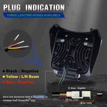 10 最佳銷售 越野摩托車前燈 - №9