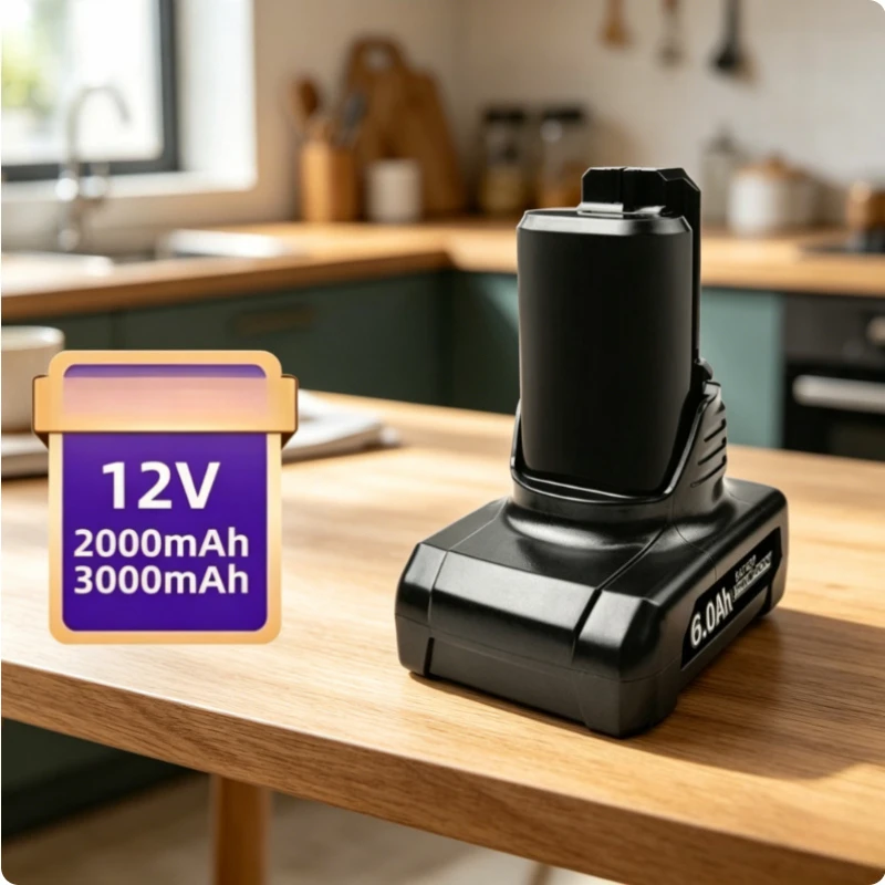 

3000mAh Replaces for Bosch Lithium Battery 12v/10.8V Handheld Wireless Drill Lithium Battery BAT411 Rechargeable Battery