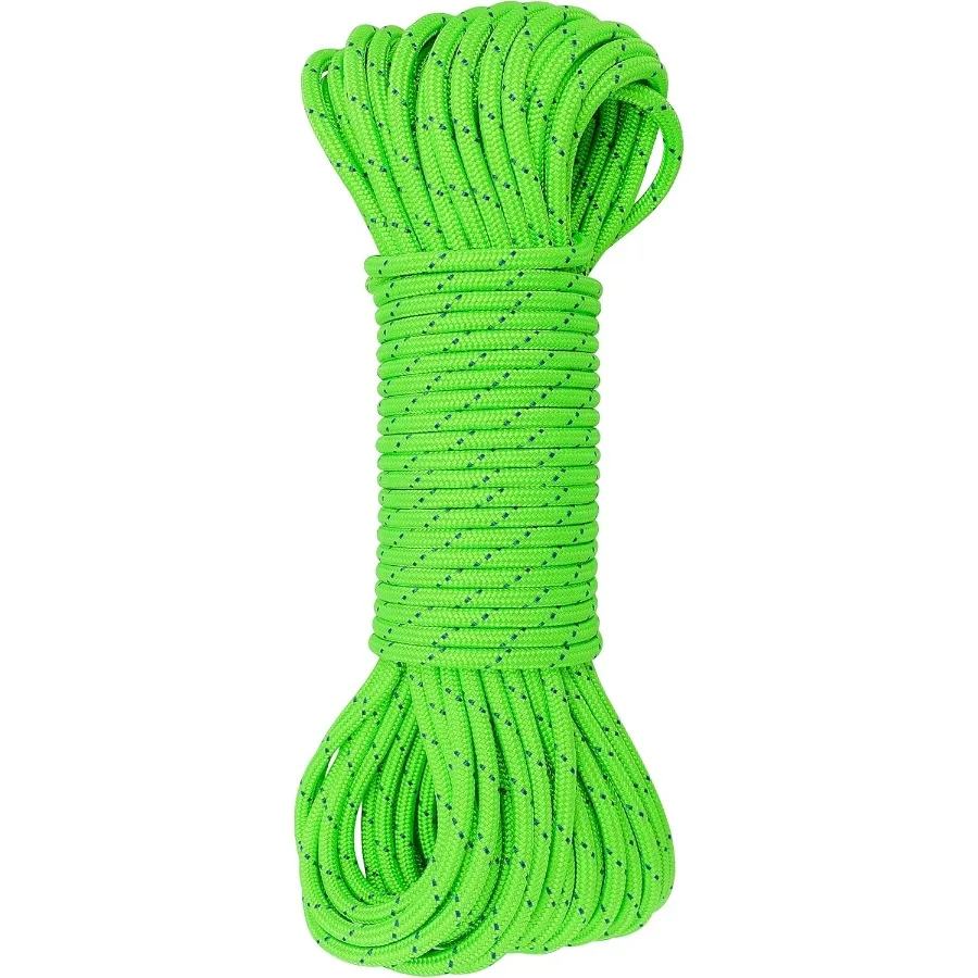 GM CLIMBING 6mm Cabo Acessório Corda Trança Dupla CE UIAA