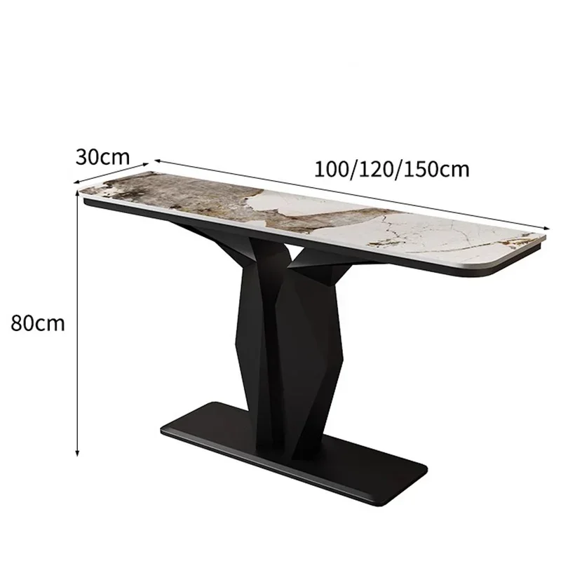 Entryway Decorative Shelf Cabinet Frame Craft Console Table Modern Hallway Display Artistic Furniture Piece Bedroom Furniture