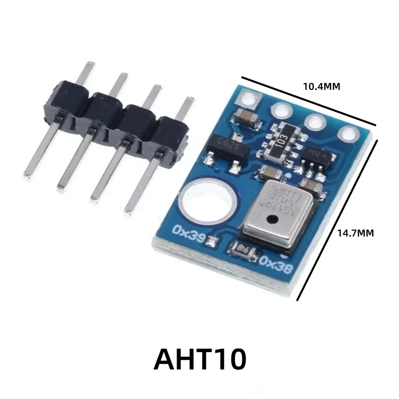 AHT10 AHT20 AHT21B AHT30 High Precision Digital Temperature and Humidity Sensor Measurement Module I2C Communication Replace