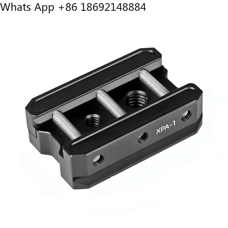 Quick Installation Plate Guide Rail Tripod Gimbal Clip Seat for Akka Standard Aluminum Alloy Dovetail Slot Adapter