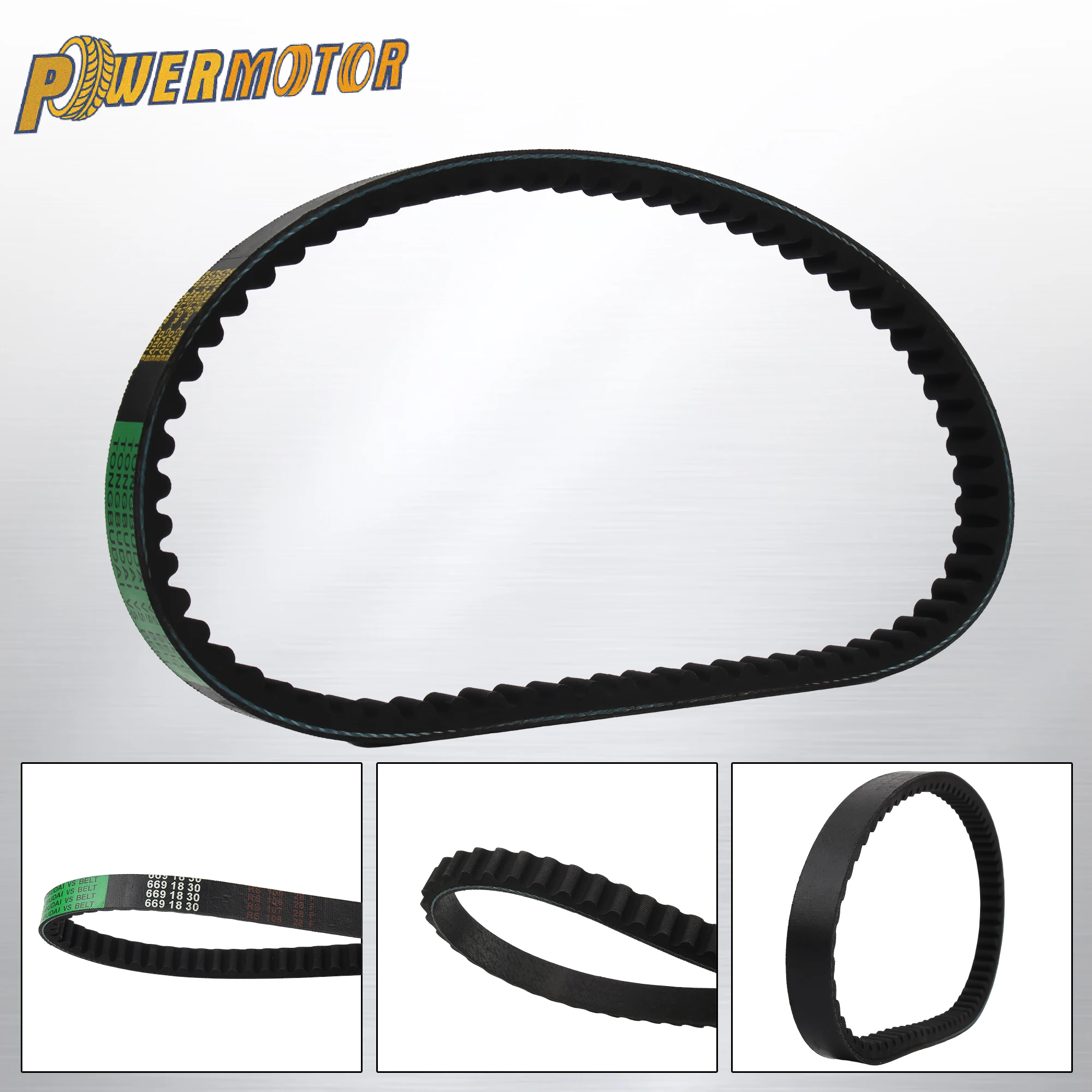 669 18 30 Motorrad Verstärkter CVT-Antriebsriemen Passend für Roller Moped ATV Quad 139QMB 1P39QMB 147QMD GY6 50 60 80 CC Zubehör