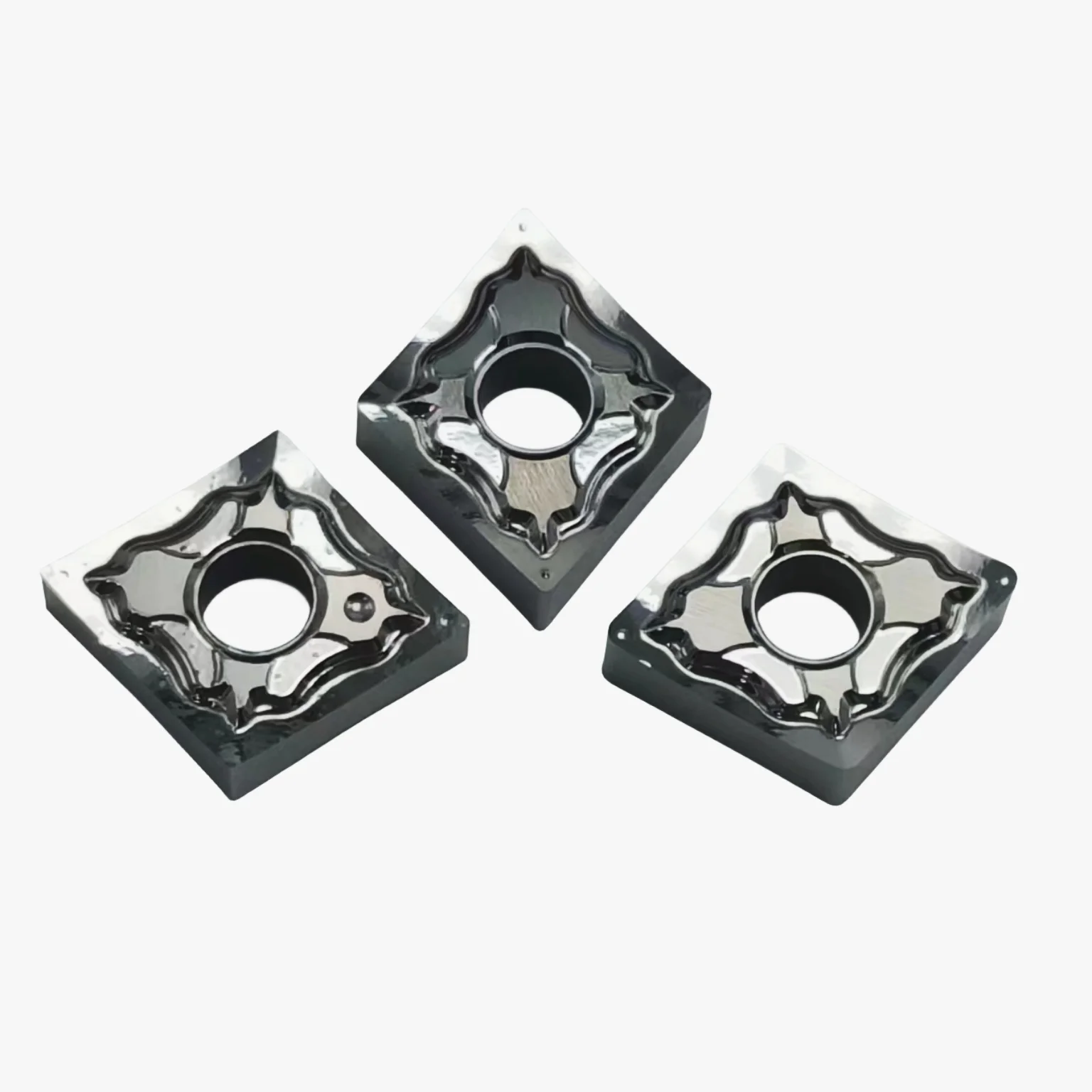 شفرة إدراج تحول الألومنيوم ، قاطع مخرطة كربيد CNC ، أداة نحاسية ، CNMG120402 CNMG120404 CNMG120408 HA H01