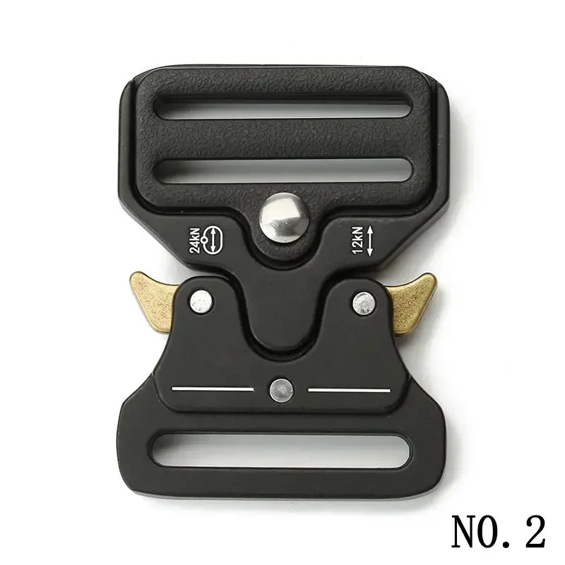 25 32 38mm 45 50 52mm Quick Release Tactical Buckle Set Automatic Metal Male Belt Buckle Zinc Clip Adjustable Men Buckl For Belt