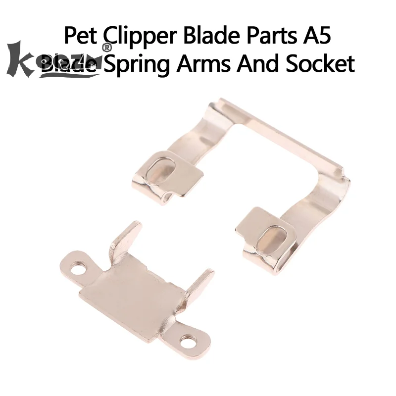 1pcs Professional Pet Clipper Blade Parts Replacement A5 Blade Spring Arms And Socket