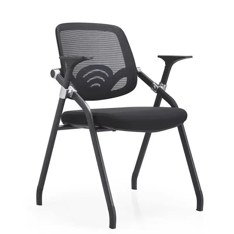 

Pulley business negotiation folding conference modern training meeting record table and integrated student chair