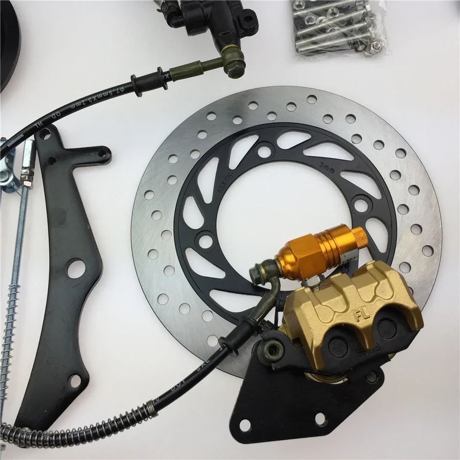 For 2023 New Motorcycle Drum Brakes Modified To Disc Brakes, Brake Discs Modified To Caliper Brakes, ABS Brakes, Motorcycle Rear