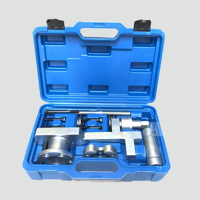 

Crankshaft Pulley Removal Install Tool Crankshaft Damper Remover Puller Compatible with Jaguar Land Rover 3.0 V6 5.0 V8