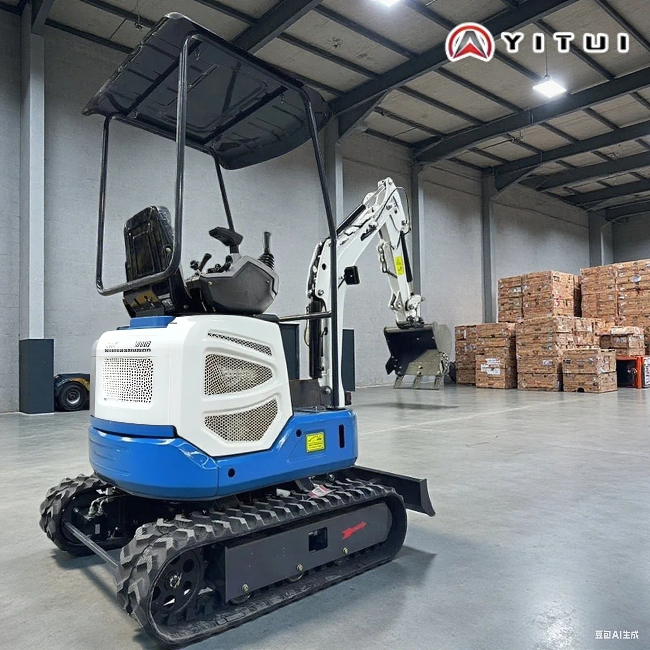 Prezzo speciale di fabbrica cinese personalizzato Mini escavatore cingolato da 1,5 tonnellate Ce Epa Euro 5 Kubota Motore Mini escavatore cingolato personalizzato