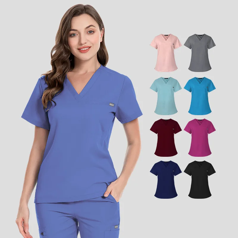 

Wholesale Operating Room Uniform Hospital Working Scrubs Set Medical Supplies Nurse Dental Surgery Suit Workwear