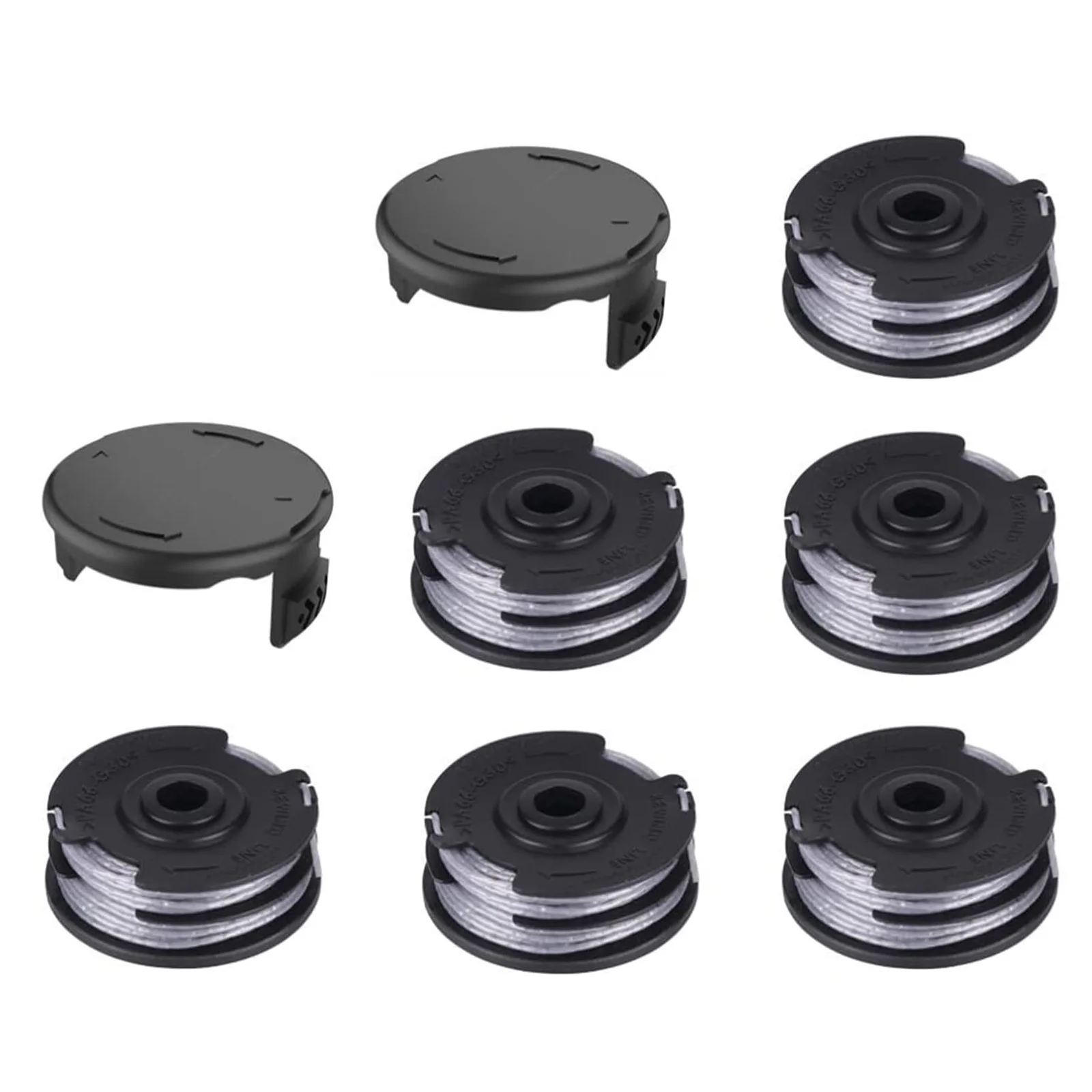 6Pcs Trimmer Spool Cover Set For F016800351 ART 24, 27, 30 And ART 30-36 LI  String Trimmer Tool  Parts Accessory