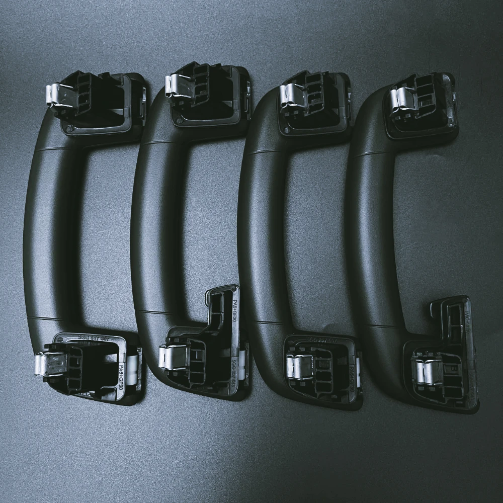 Para VW Golf 7 7,5 MK7 pasamanos  techo  coche negro tiradores  techo interior 5GG 857 607 5GG857643 5G0857643 5G0857607 5GG 857