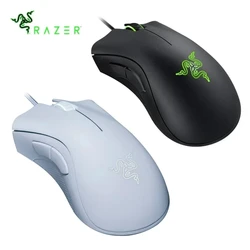 New Razer DeathAdder Essential Wired Gaming Mouse Mice 6400DPI Optical Sensor 5 Independently Buttons For Laptop PC Gamer