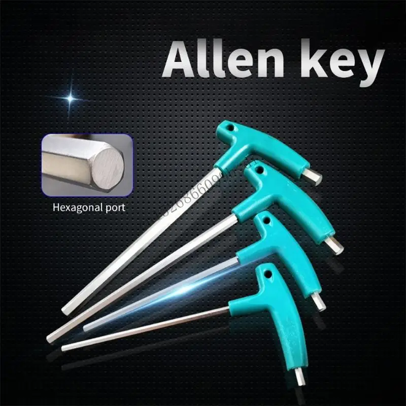 

11UA 6/9Pcs T-shaped Wrench Key Wrench Inner Spanner Hand Repair Tool