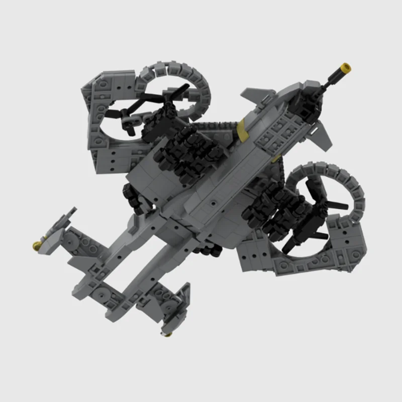 Bloques de construcción MOC que rompen Seawasp, modelo Aerocraft, ciencia ficción, tecnología de nave espacial, ladrillos DIY, juguete para regalo ensamblado