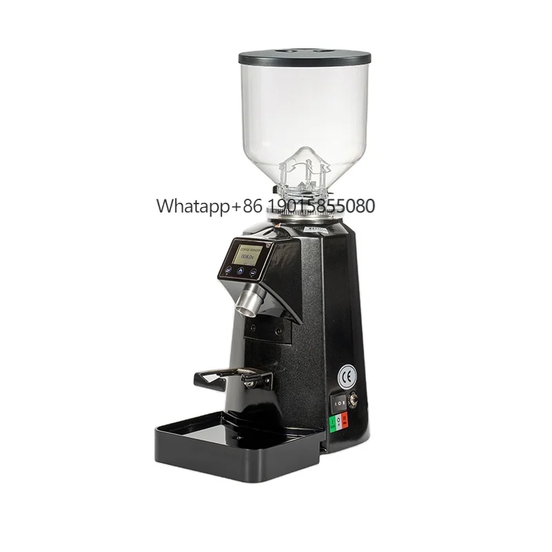 

Professional Commercial 60mm Flat Burr Cafe Mill Espresso Electric Coffee Grinder Machine