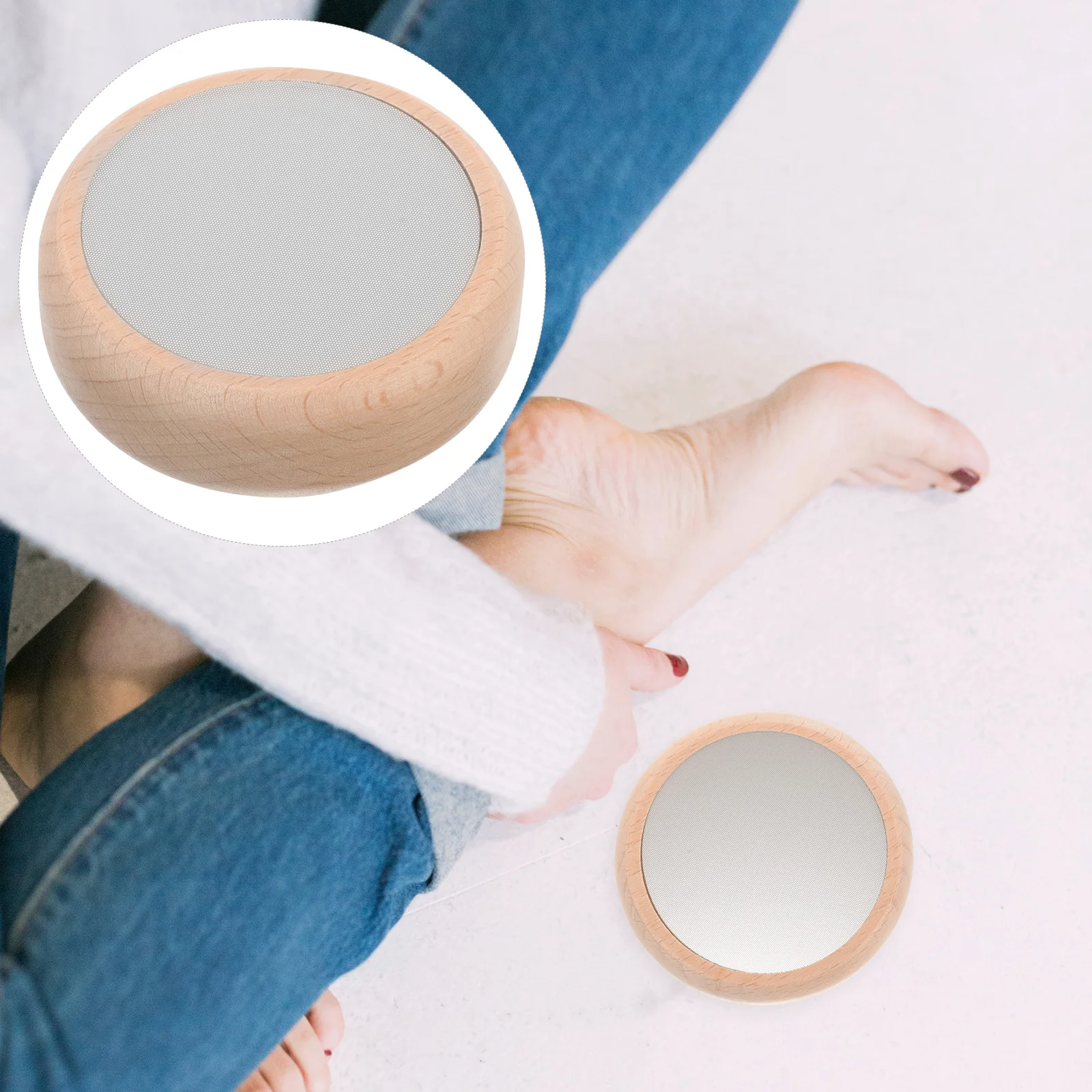 

Wooden Epilator Leg Hair Remover Single Sided Gentle Exfoliation Arm Care Trimmer Foot Scraper Heel Files Hair Eraser