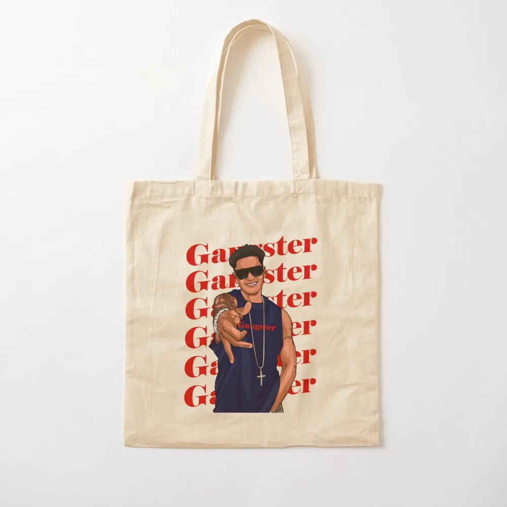 

DJ Pauly D Gangster with Shades Blowout and Chain Tote Bag Customizable tote bag shopping bag logo Canvas Tote