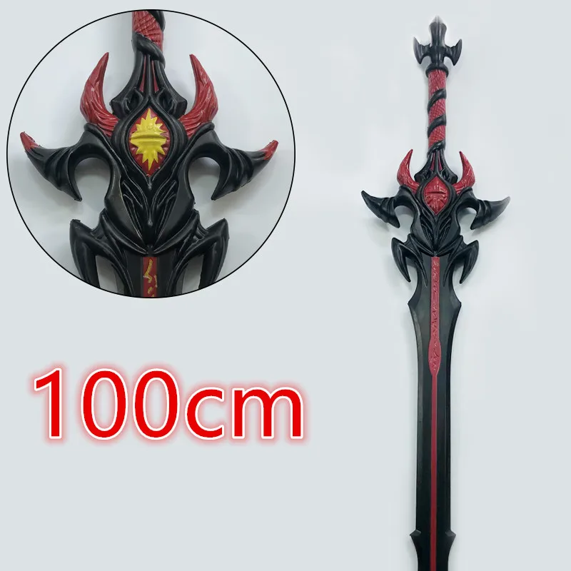 코스프레 애니메이션 1:1 Douluo Doula Continent Asura 소드 블러디 소드 스타일 무기 소품, 킬링 소드, 할로윈 어린이 선물