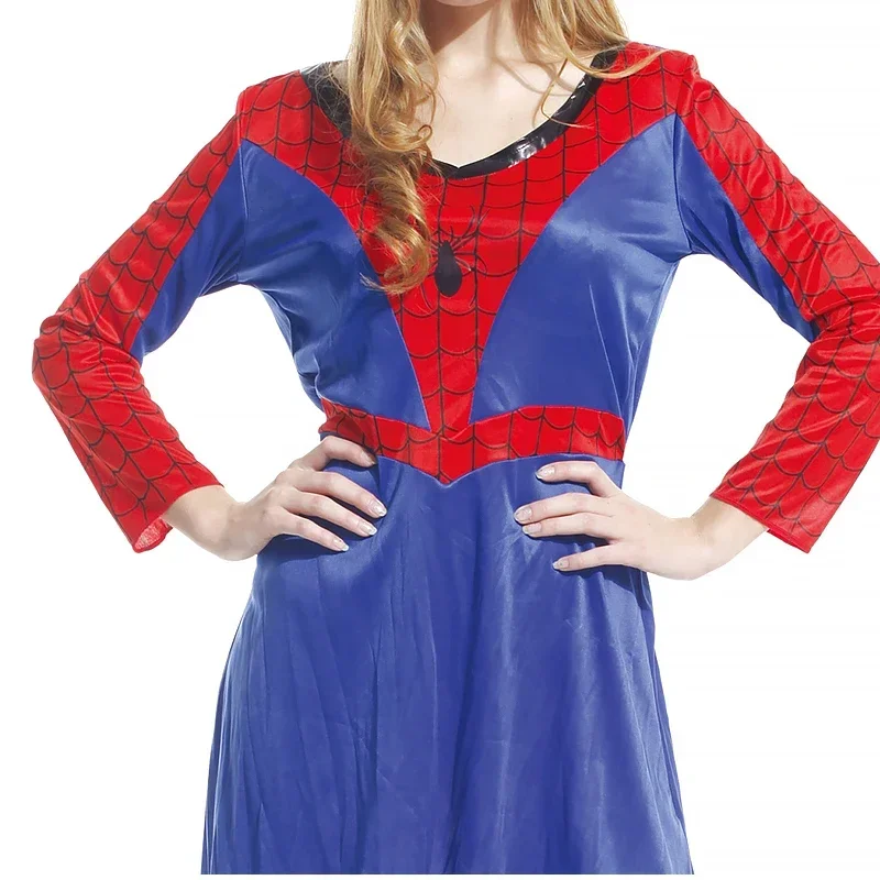 성인 코스프레 바디 슈트 슈퍼 히어로 카니발 파티 의상을위한 2025 섹시한 여성 의상 부츠 없음 새로운 xjr89