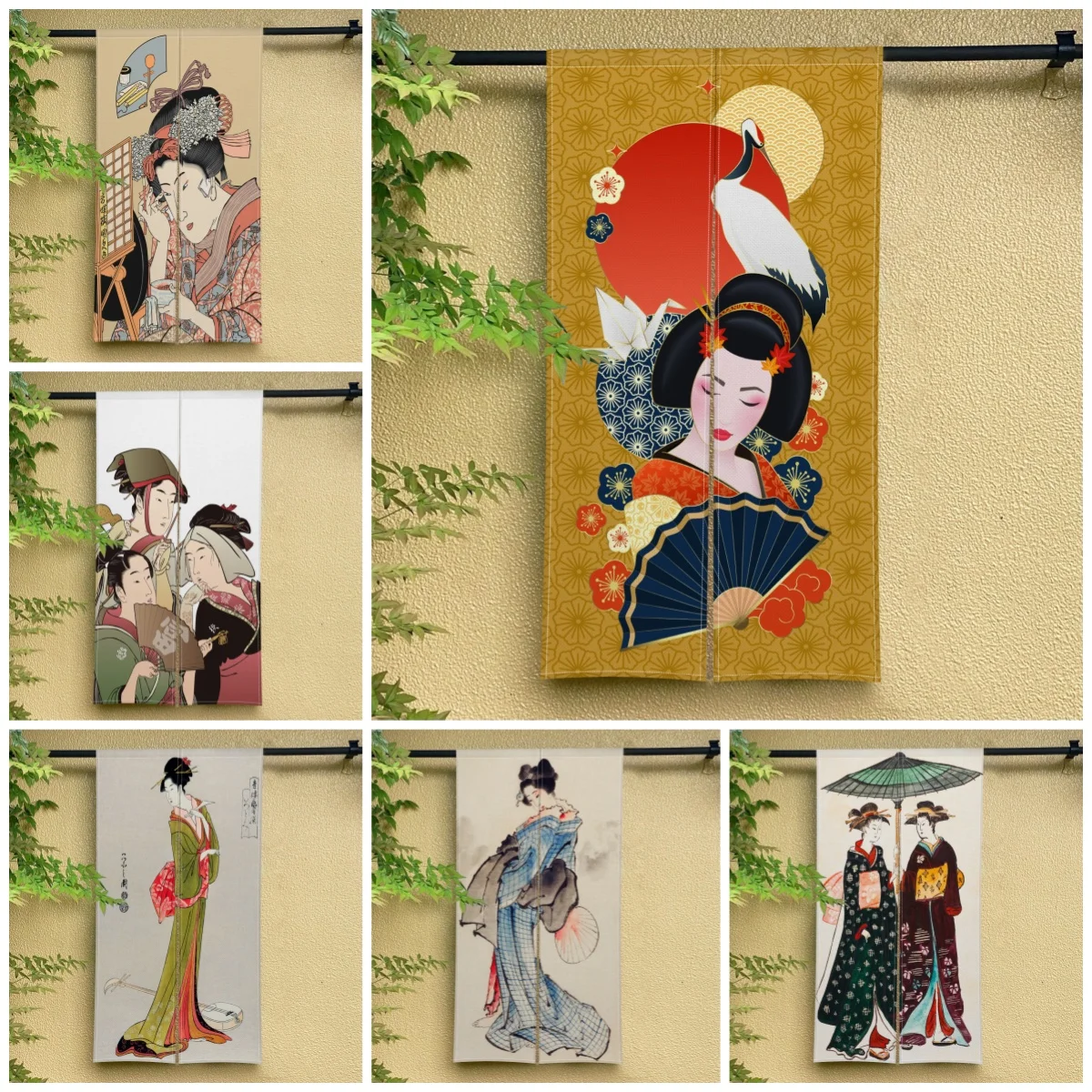 Japanese Linen Curt… - image