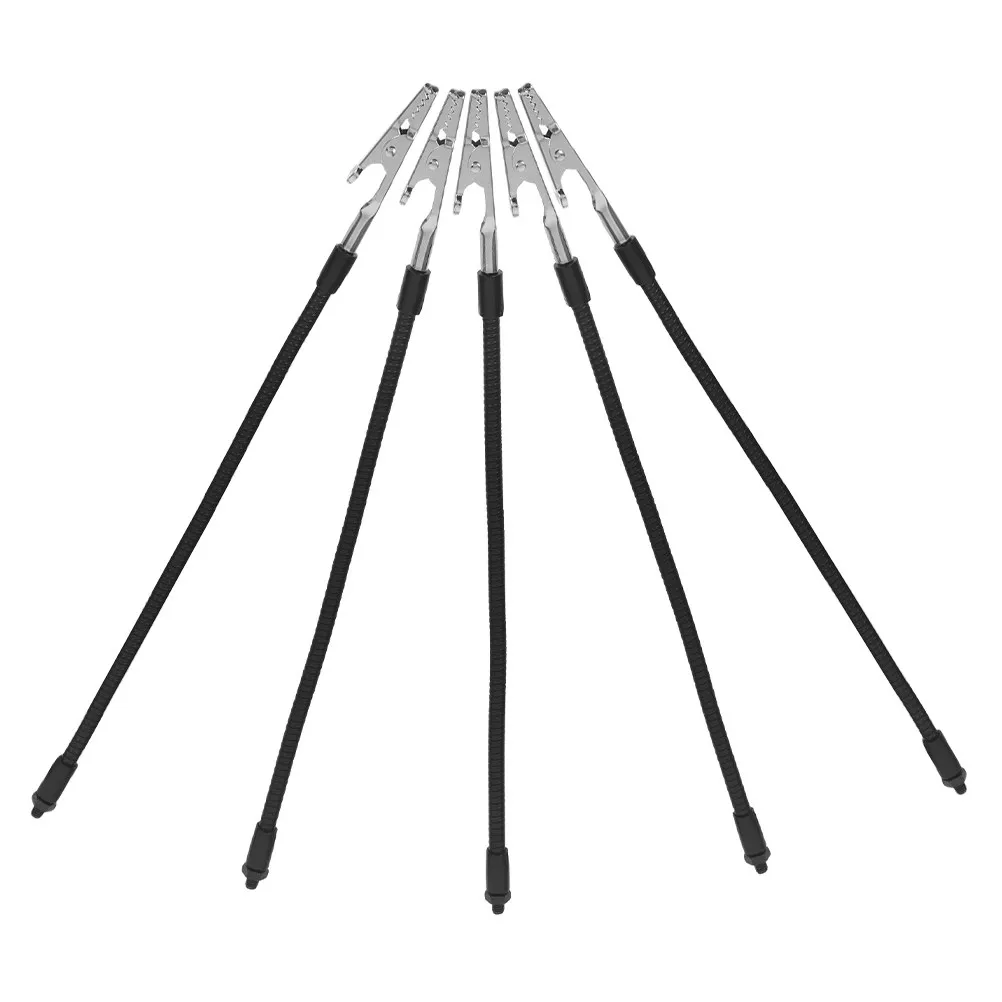 5Pcs Helping Hands Tool Fixed Clamp Flexible Gooseneck Alligator Clips for Soldering Workstation Pcb Repair Tool