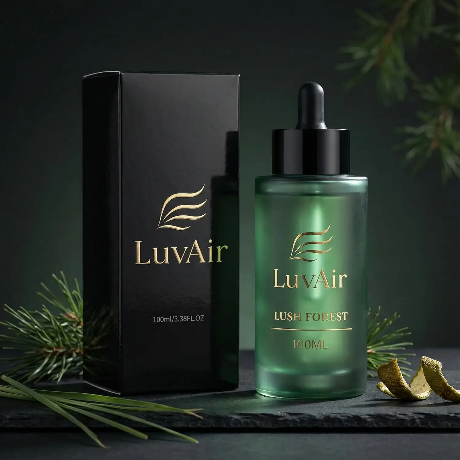 

Warm Earthy Aroma Oil Refill for Car and Home Diffusers, 100 ml Lush Forrest Scent