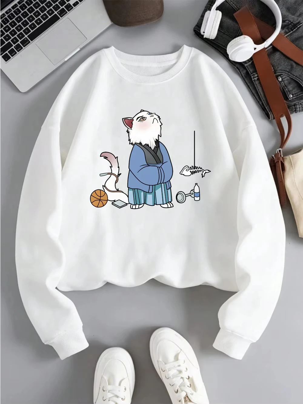 

Besides Eating and Drinking Prints Hoodie Women Winter Fleece Pullover Basics Pocket Sweatshirt Casual Comfortable Woman Clothes