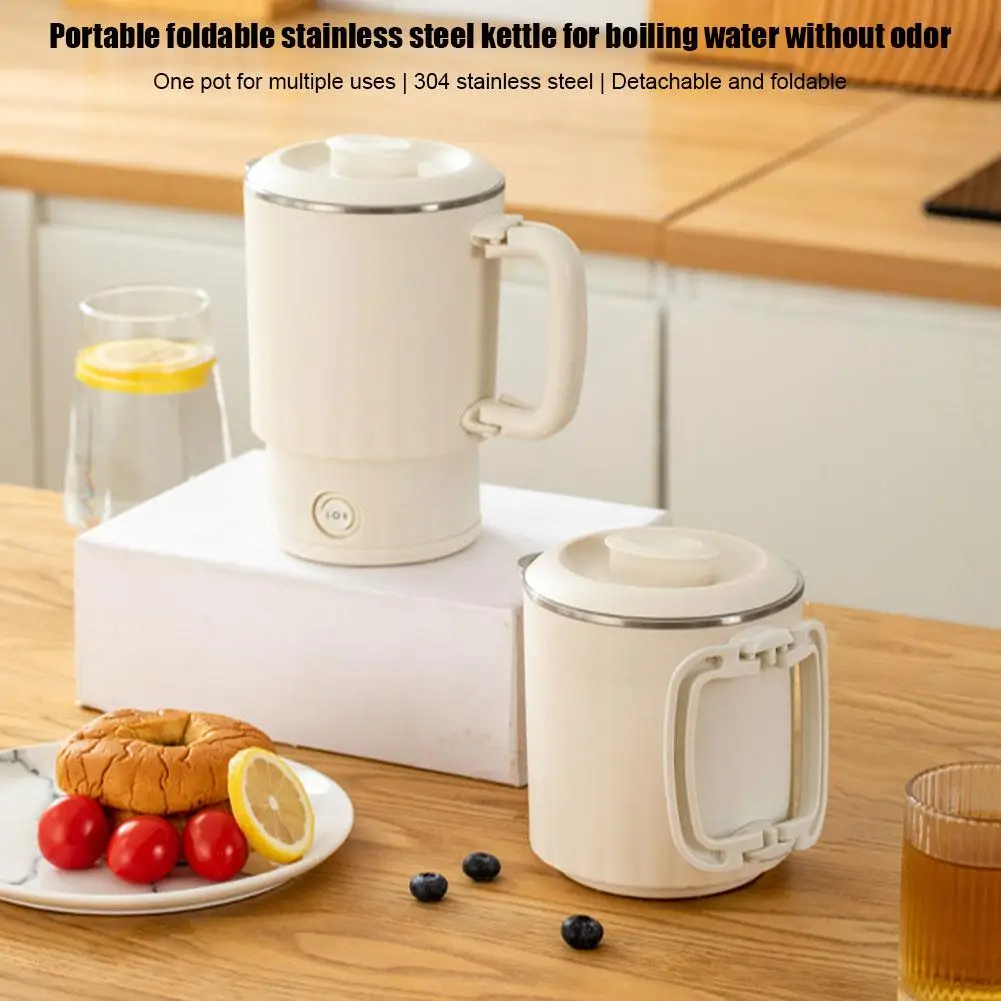 

Foldable Travel Electric Kettle Coffee Kettle For Outdoor Hotel Office V6Q1
