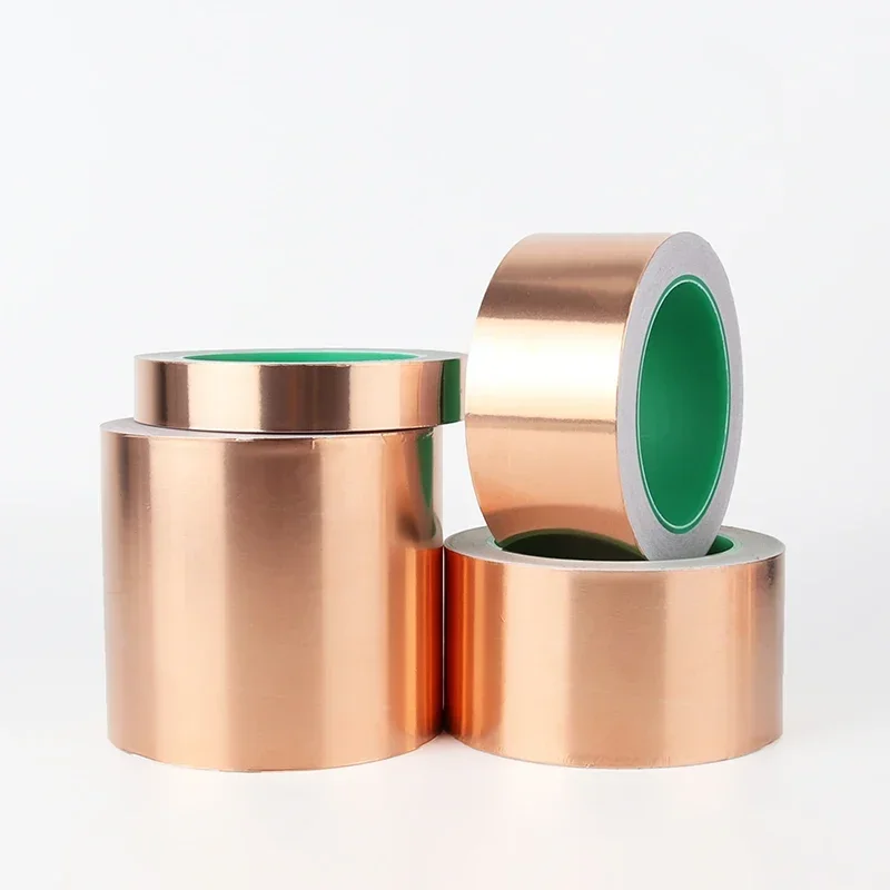 DIY Copper Foil Tape EMI Shielding Doubel Side Conductive Repair Adhesive Snail Tape