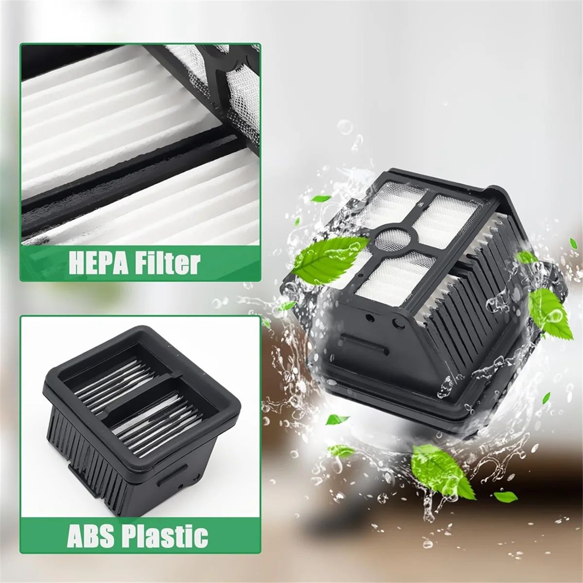 ملحقات فلتر HEPA B53CC لقطع غيار المكنسة الكهربائية Dreame H12 Pro وH13 Pro وH15 Pro وH12 Dual وH12 Pro Ultra