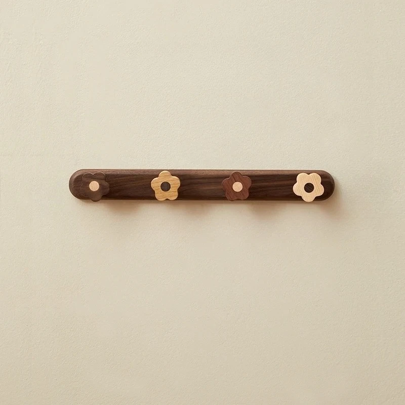 

High - Grade Solid Wood Wall Mounted Coat Hook - Heavy - Duty Entryway Hanger for Coats, Hats & Bags