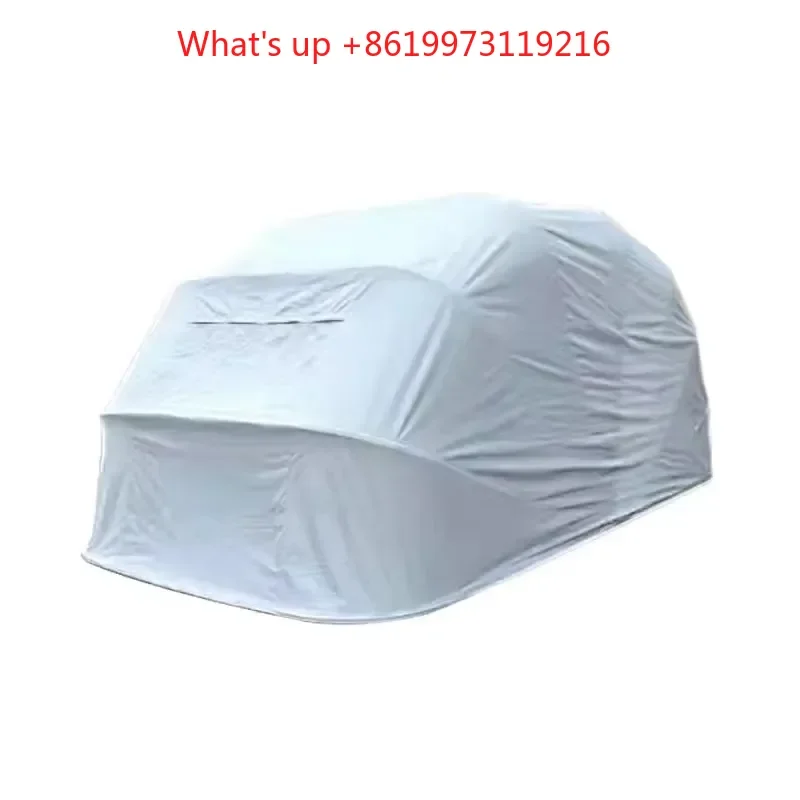 2026 Semi-automatic fully automatic mobile folding garage sun protection folding carport car parking shed sun awning
