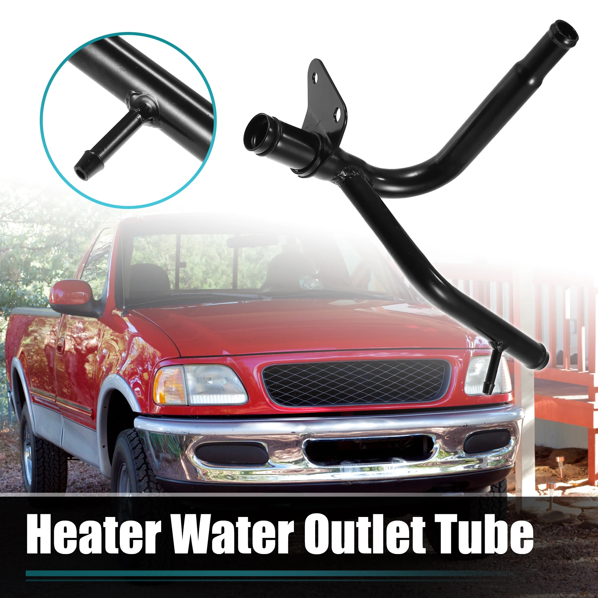 

UXCELL отопительный шланг в сборе для Ford E-150 2003 V6 256 4.2L для Ford E-150 Club Wagon 2003 V6 256 4.2L