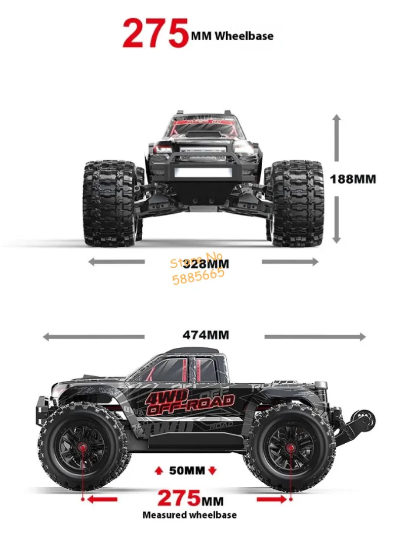 MJX 10208 عالية السرعة RC بطارية السيارة 11.1 فولت 3 ثانية 2700 مللي أمبير بطارية شاحن يو اس بي ل 10208 1:10 فرش التحكم عن بعد RC سيارات لعب