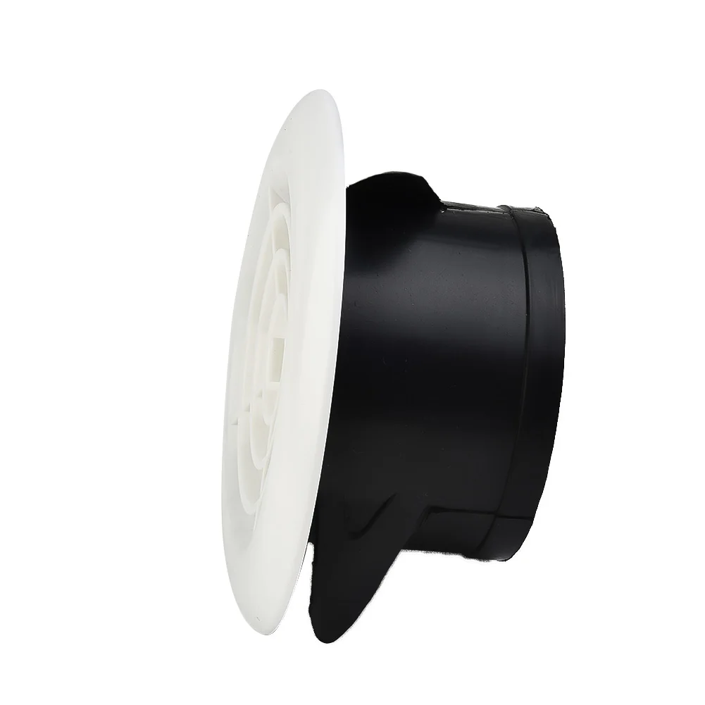 Adjustable Round Air Vent Cover with Louver Grille for Wall or Ceiling Installation Featuring Removable Panel for Cleaning