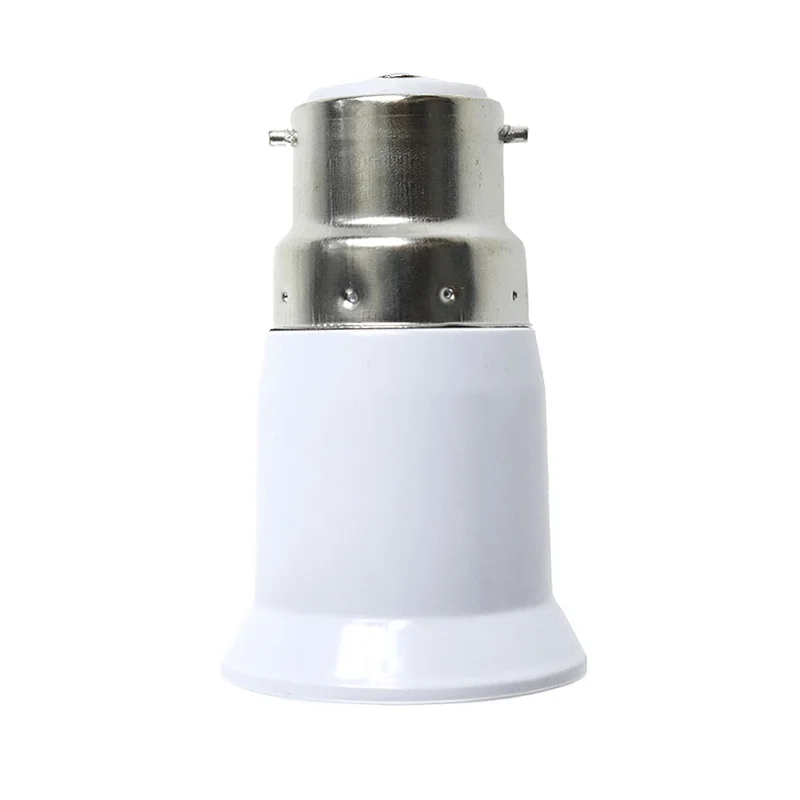 

B22 To E27-1 Lamp Bulb Socket Base Holder Converter Fireproof Light Conversion Adapter Home Room Lighting Accessories